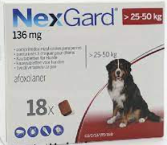 NexGard Chewable X-Large 25-50Kg Red / Piece